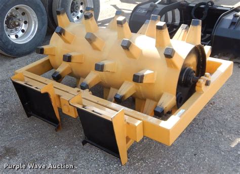 roller skid steer|sheepsfoot roller for skid steer.